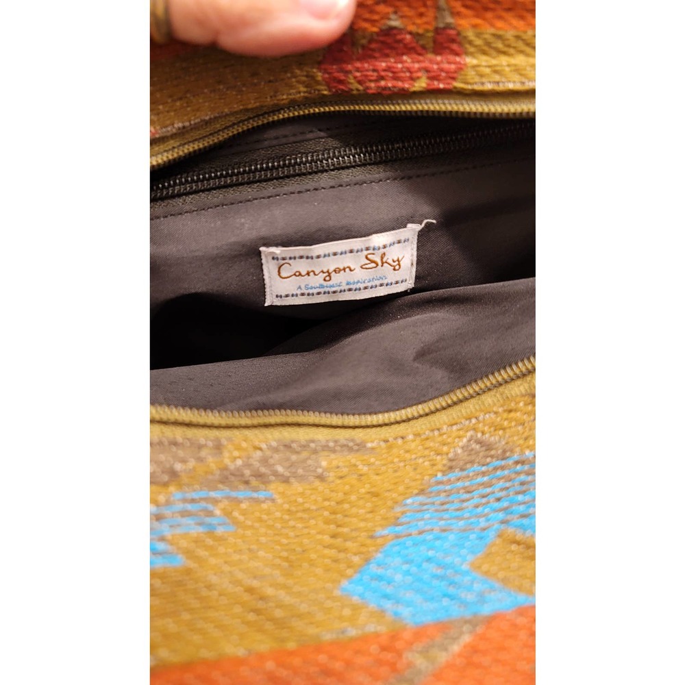Canyon Sky Aztec Women's Shoulder Bag - Picture 3 of 3